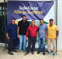 Vereadores de Antônio Almeida participam de reunião na APPM